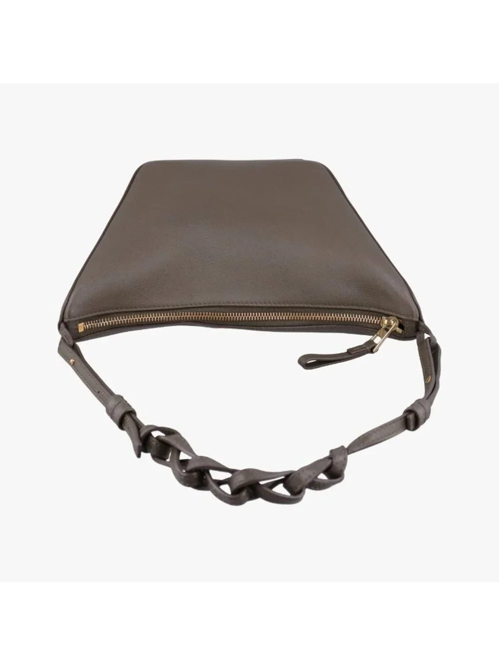 Loewe Hammock Hobo Cles Green Leather